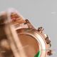 2021 NEW! Swiss Copy Rolex Daytona JH 7750 Watch Rainbow Rose Gold Full Diamond Dial (6)_th.jpg